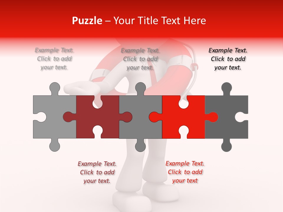 Guard Rescue Swim PowerPoint Template