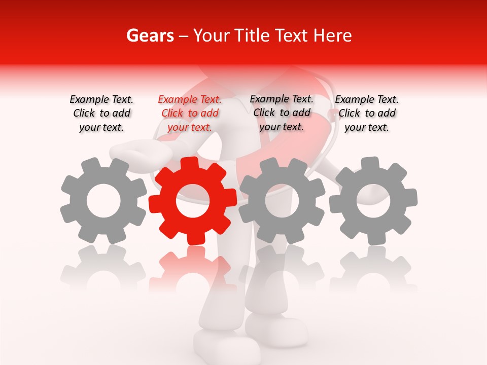 Guard Rescue Swim PowerPoint Template