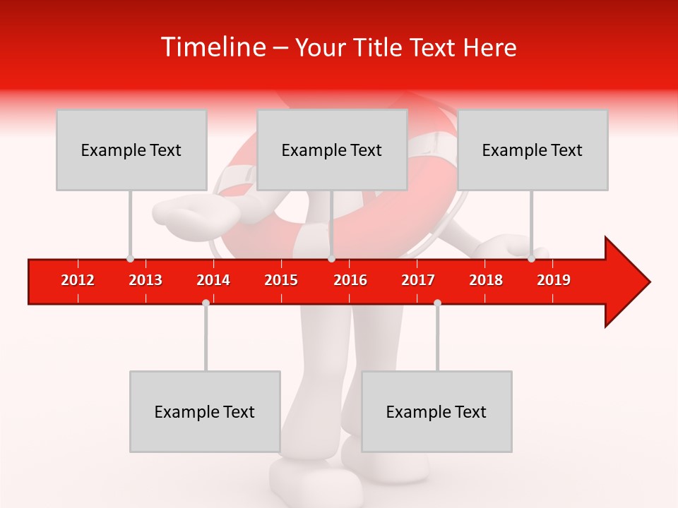 Guard Rescue Swim PowerPoint Template