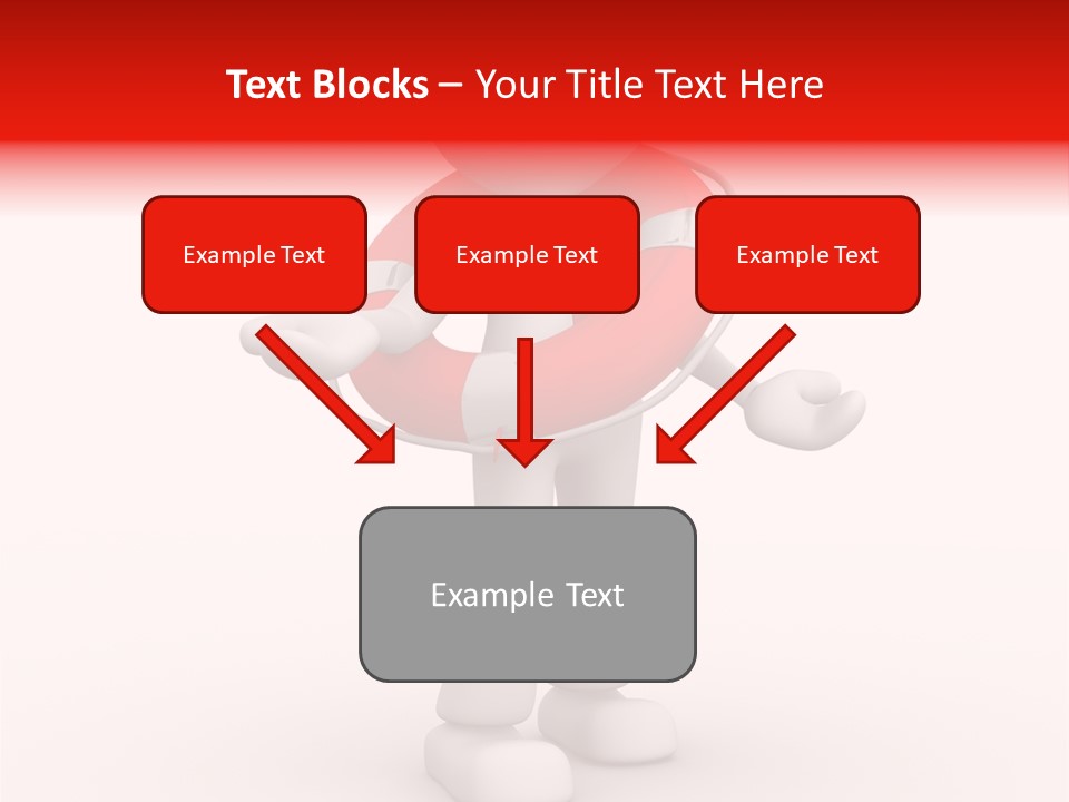 Guard Rescue Swim PowerPoint Template