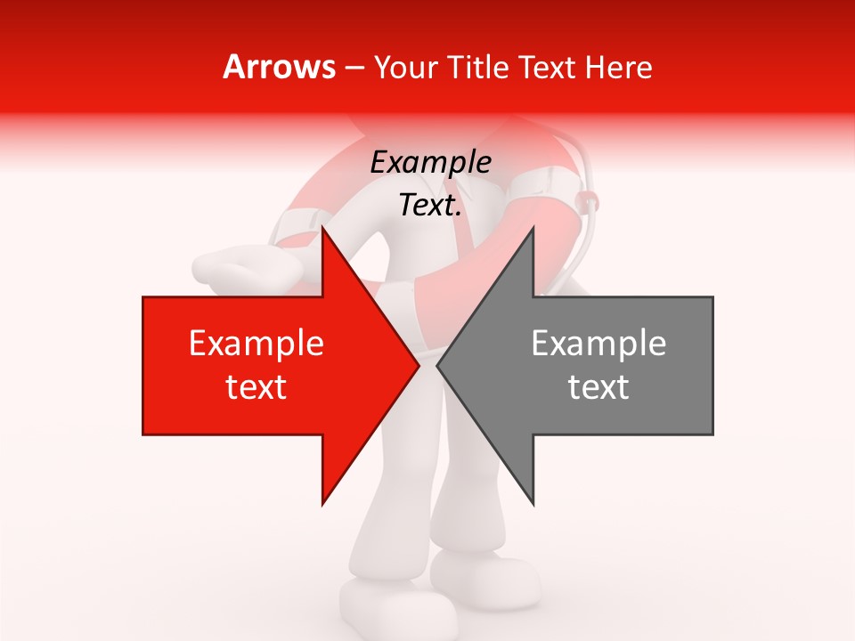 Guard Rescue Swim PowerPoint Template