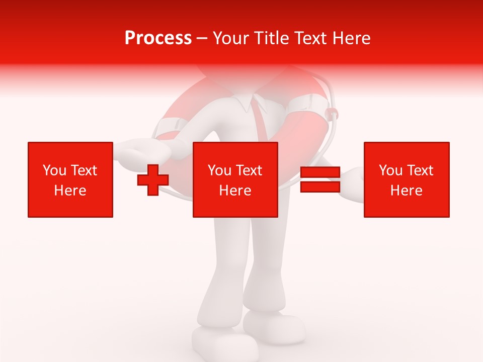 Guard Rescue Swim PowerPoint Template