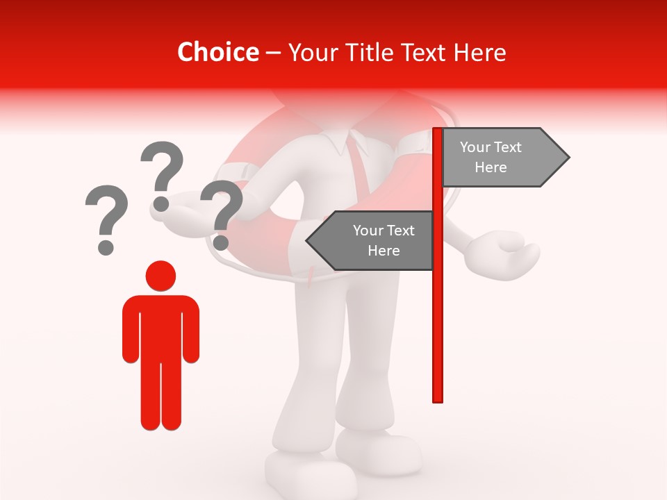 Guard Rescue Swim PowerPoint Template