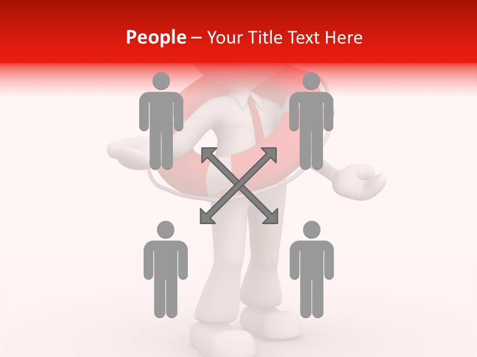 Guard Rescue Swim PowerPoint Template