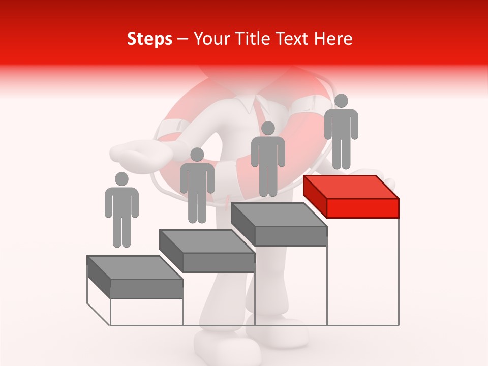 Guard Rescue Swim PowerPoint Template