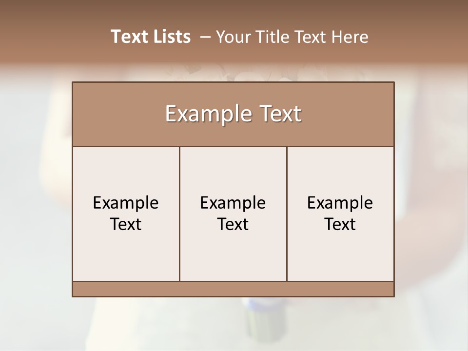 The Bride Roses Beautiful Hands PowerPoint Template