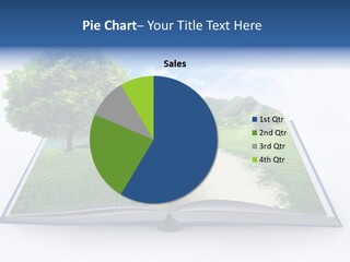 Plant Sunshine Growth PowerPoint Template