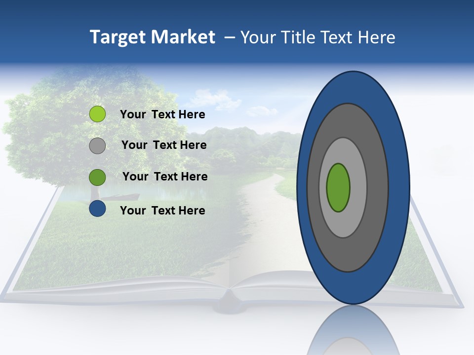 Plant Sunshine Growth PowerPoint Template