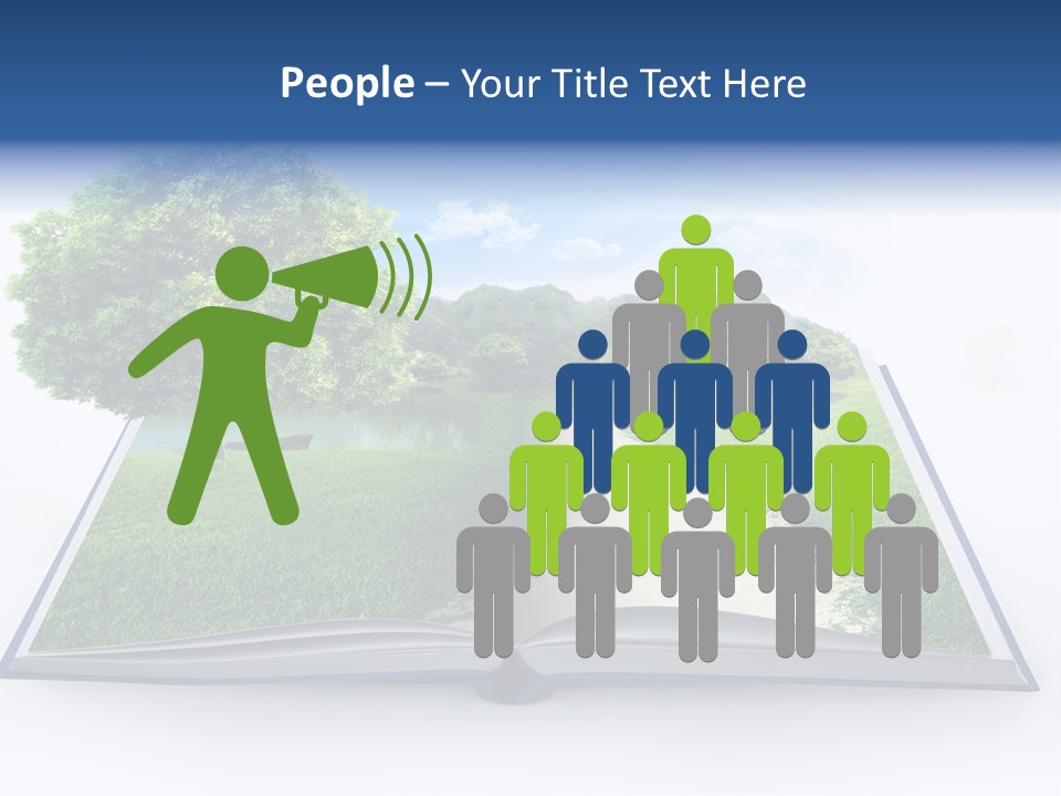 Plant Sunshine Growth PowerPoint Template