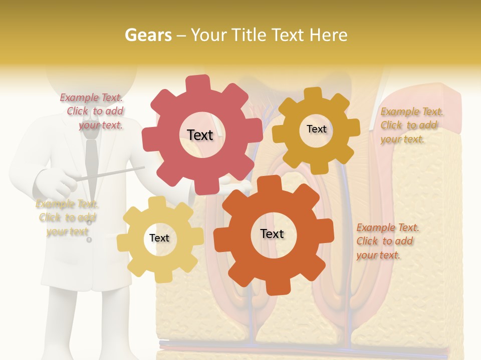 Healthcare Pulp Toothache PowerPoint Template