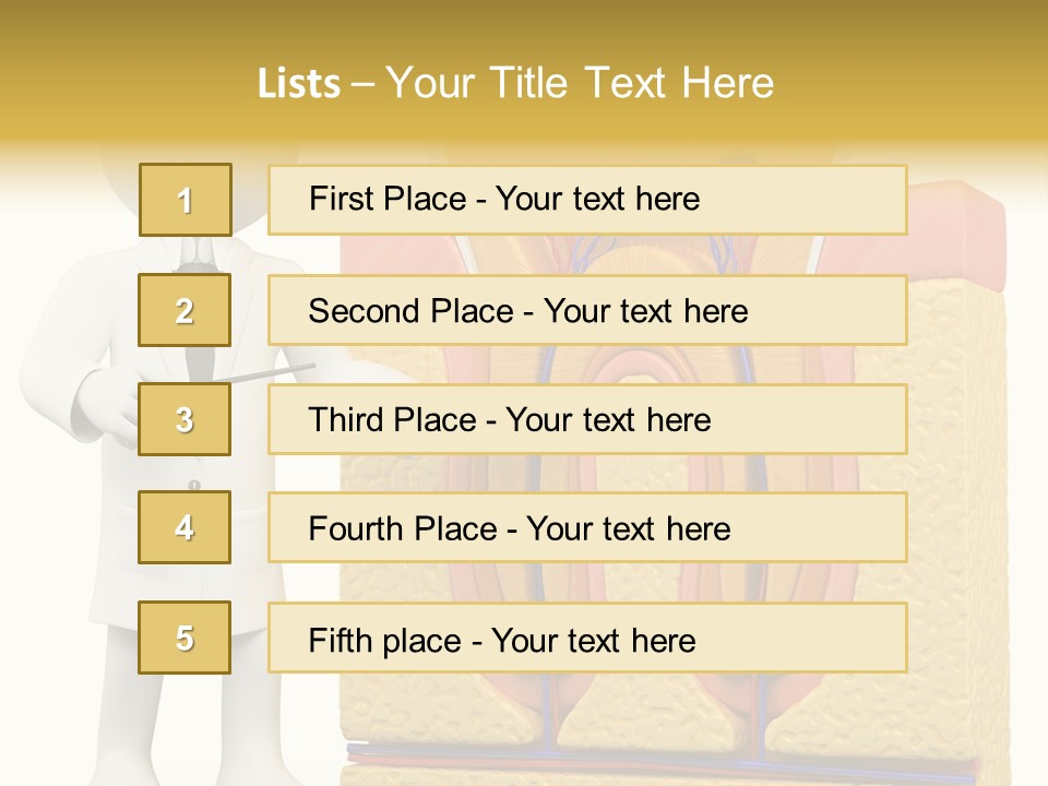 Healthcare Pulp Toothache PowerPoint Template