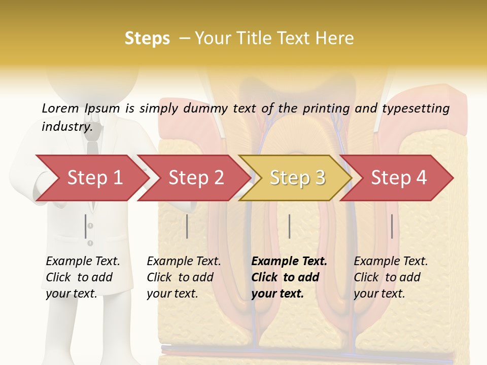 Healthcare Pulp Toothache PowerPoint Template