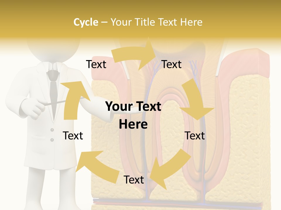 Healthcare Pulp Toothache PowerPoint Template