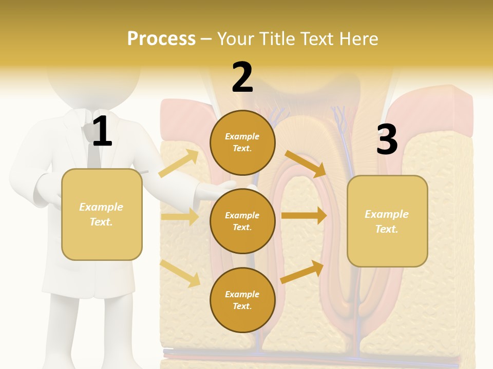 Healthcare Pulp Toothache PowerPoint Template