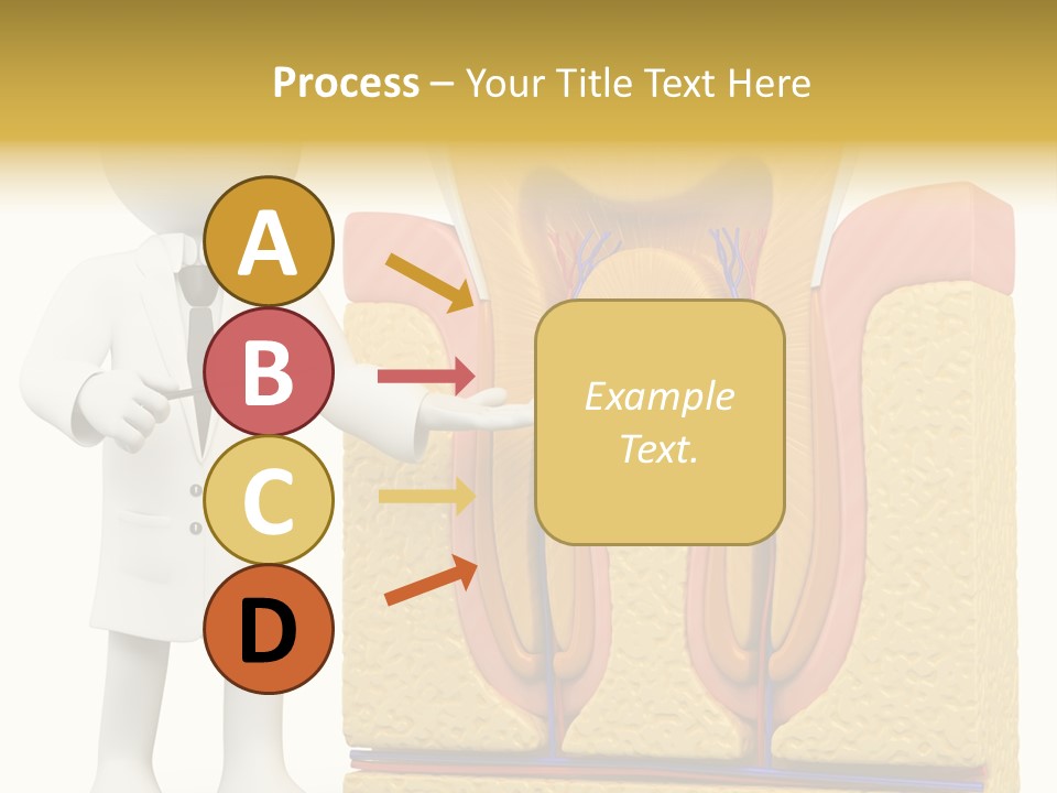 Healthcare Pulp Toothache PowerPoint Template