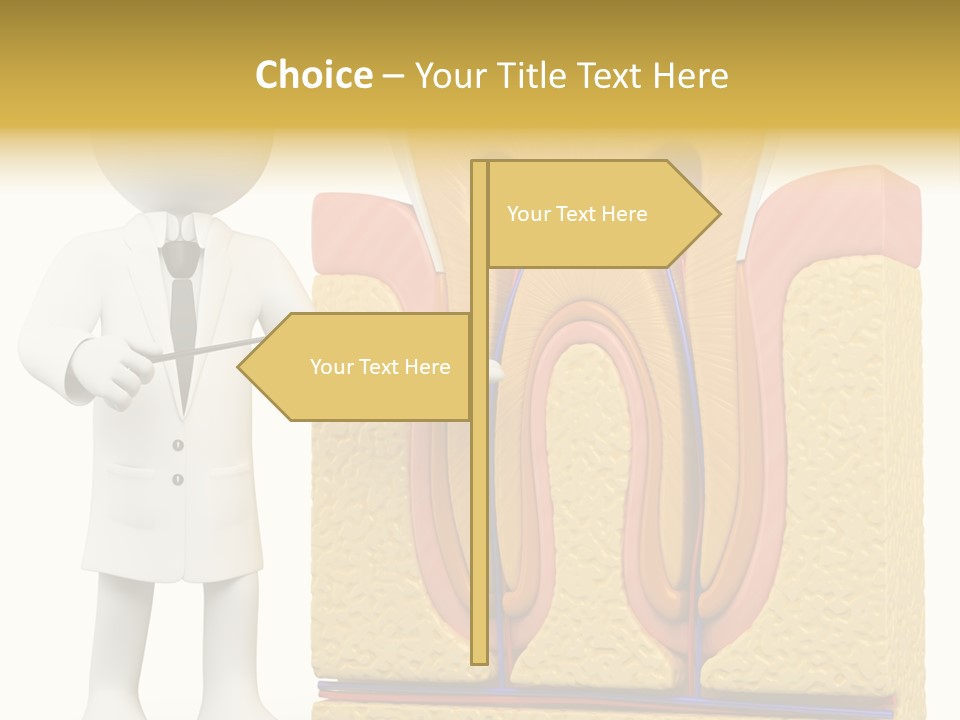 Healthcare Pulp Toothache PowerPoint Template