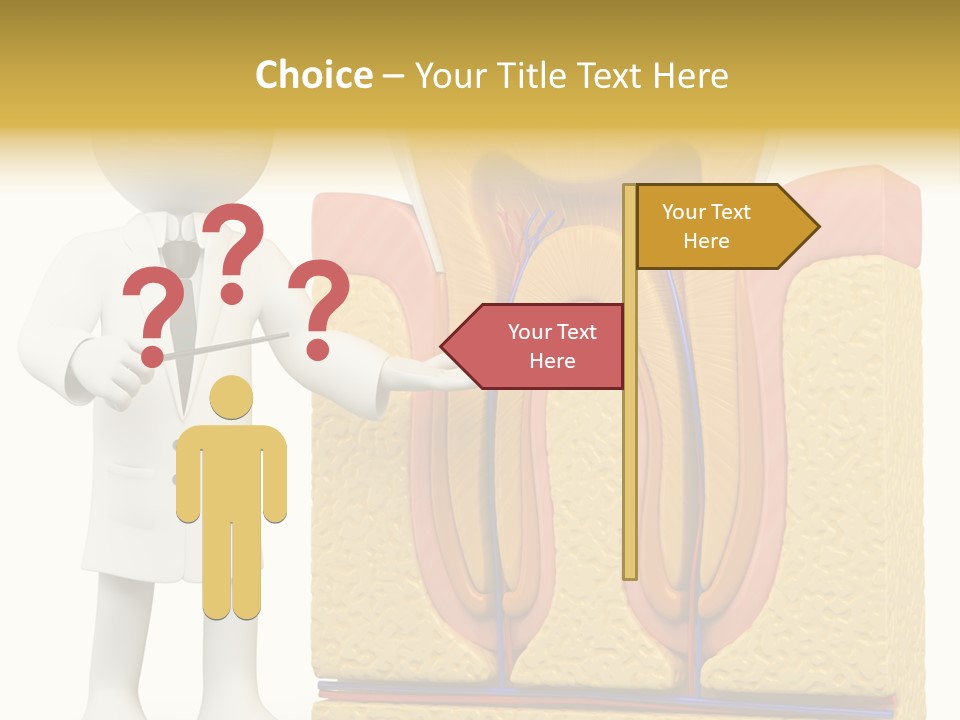 Healthcare Pulp Toothache PowerPoint Template