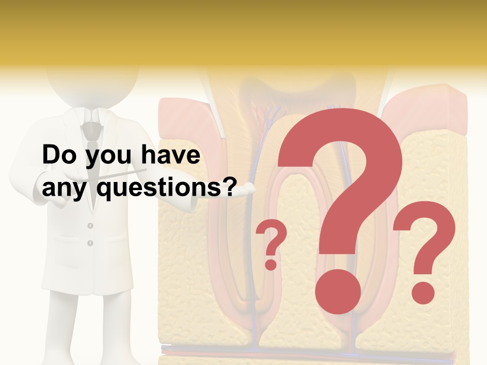 Healthcare Pulp Toothache PowerPoint Template