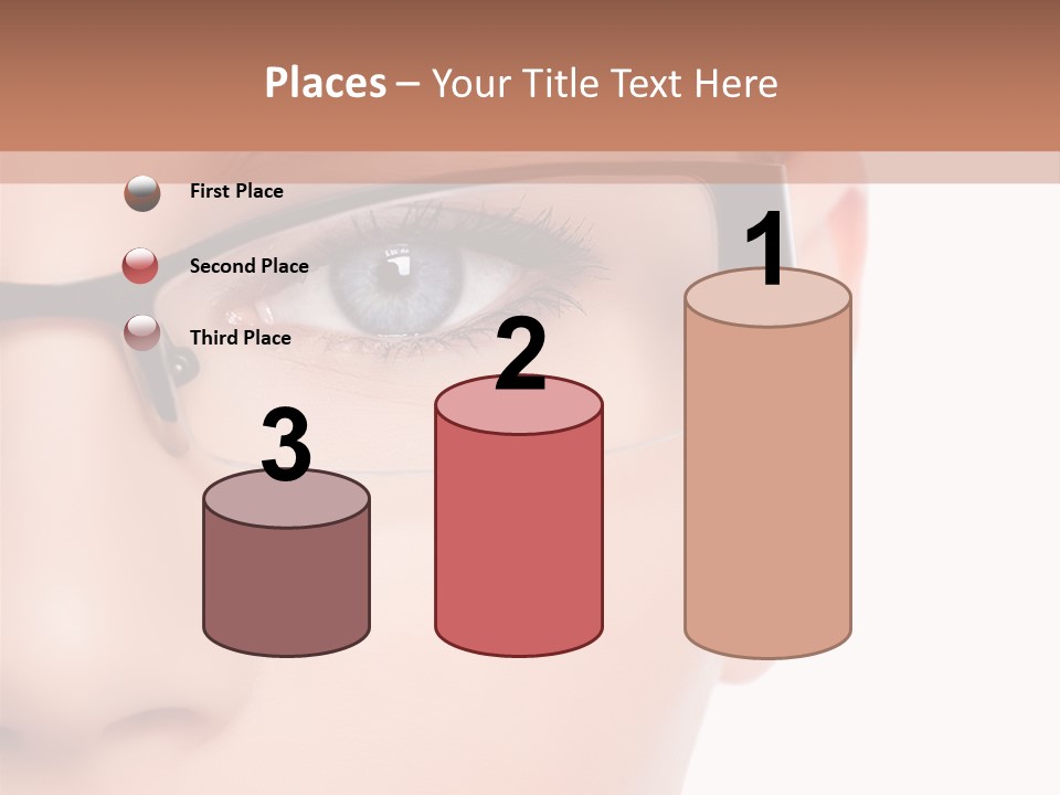 See Female Business PowerPoint Template