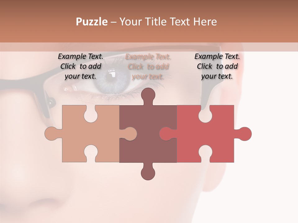 See Female Business PowerPoint Template