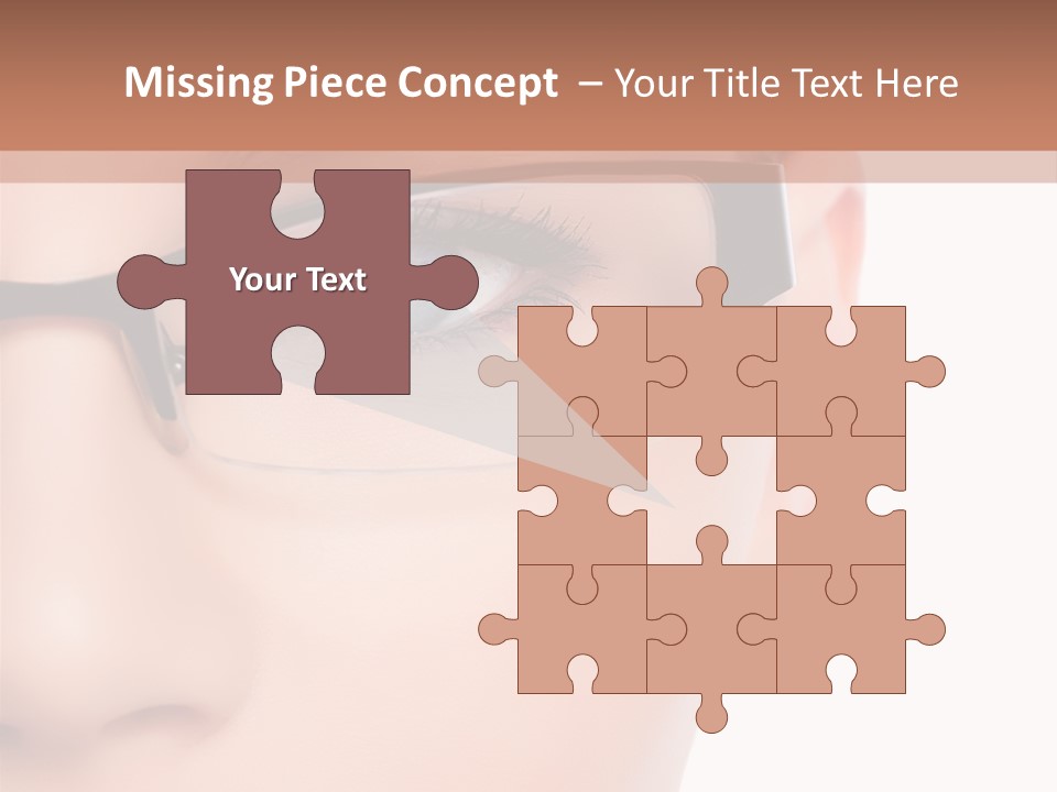 See Female Business PowerPoint Template