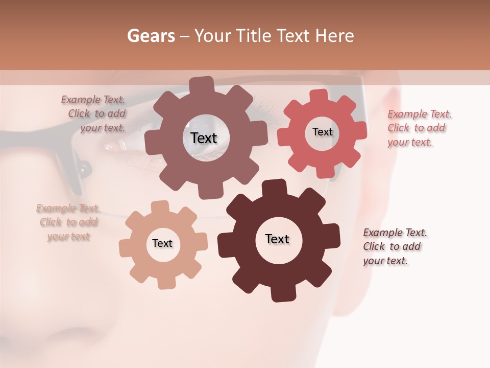 See Female Business PowerPoint Template