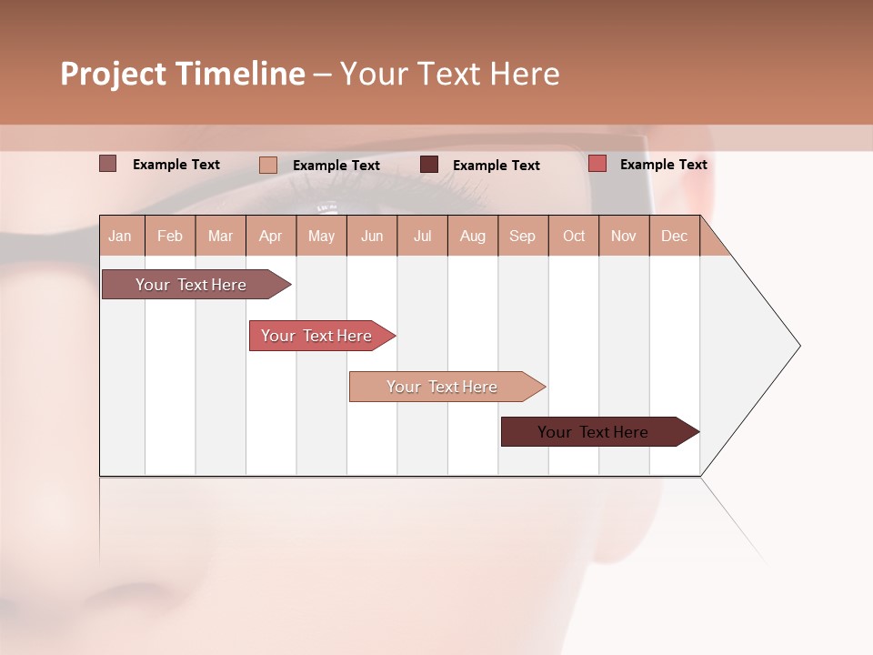 See Female Business PowerPoint Template