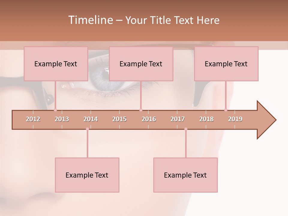 See Female Business PowerPoint Template