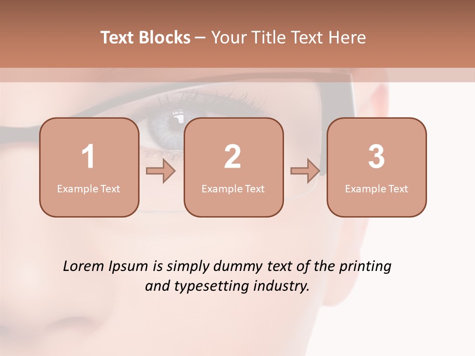 See Female Business PowerPoint Template