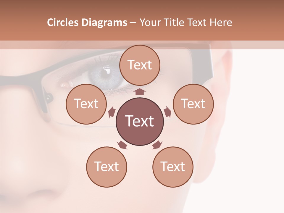 See Female Business PowerPoint Template