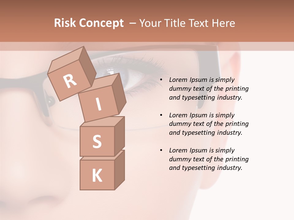 See Female Business PowerPoint Template