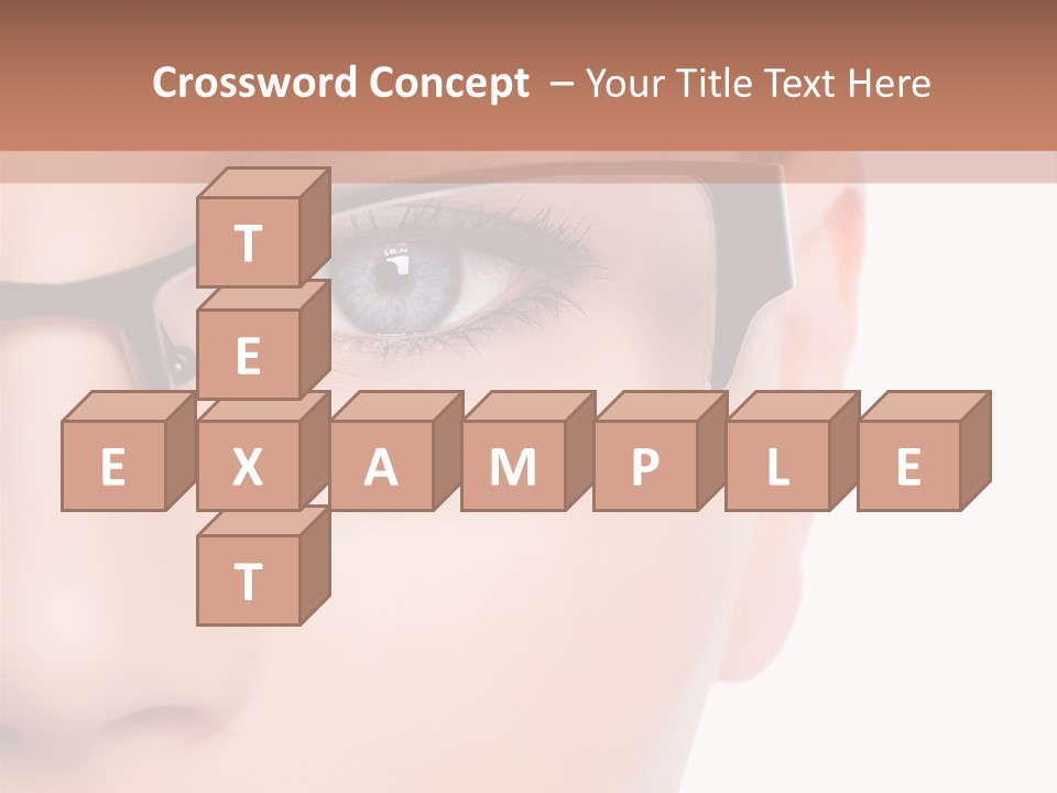 See Female Business PowerPoint Template