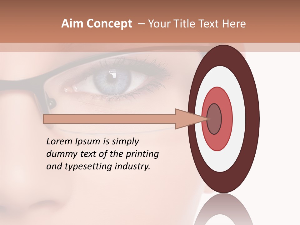 See Female Business PowerPoint Template