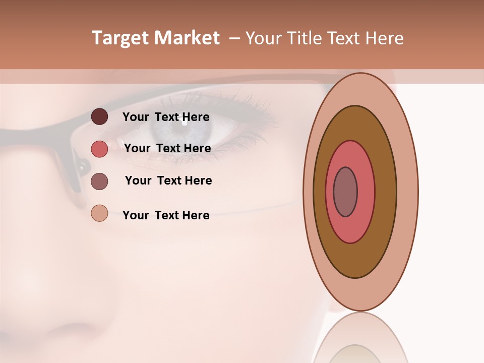 See Female Business PowerPoint Template