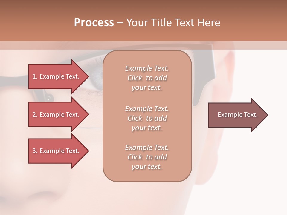 See Female Business PowerPoint Template