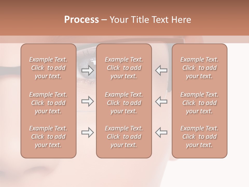 See Female Business PowerPoint Template