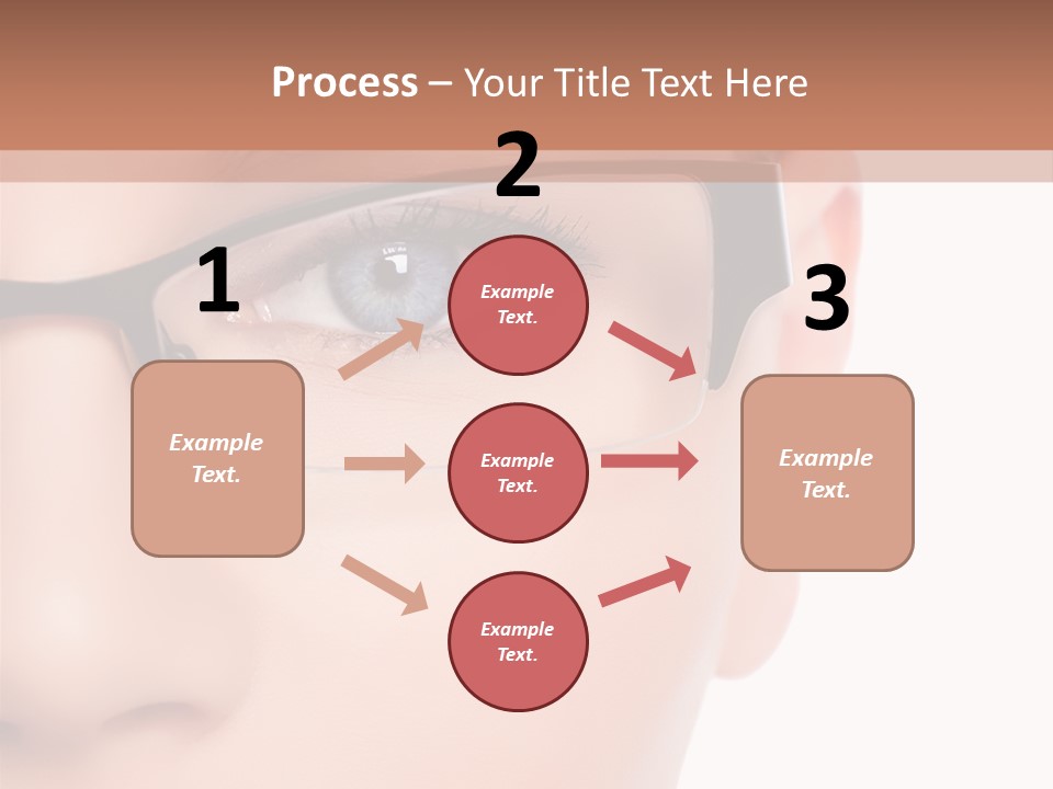 See Female Business PowerPoint Template