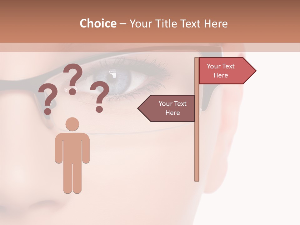 See Female Business PowerPoint Template