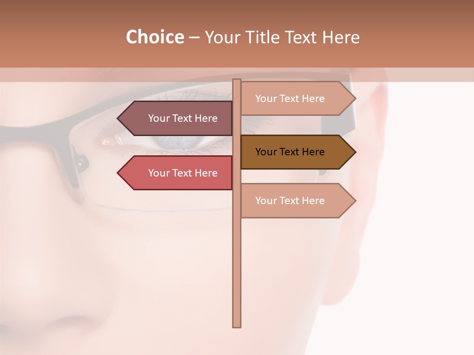 See Female Business PowerPoint Template