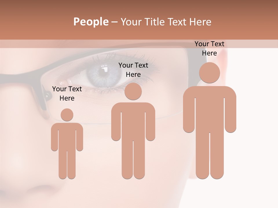 See Female Business PowerPoint Template