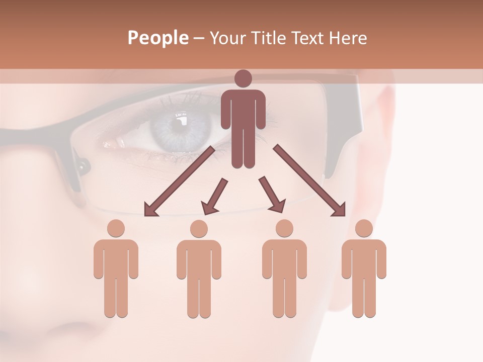 See Female Business PowerPoint Template