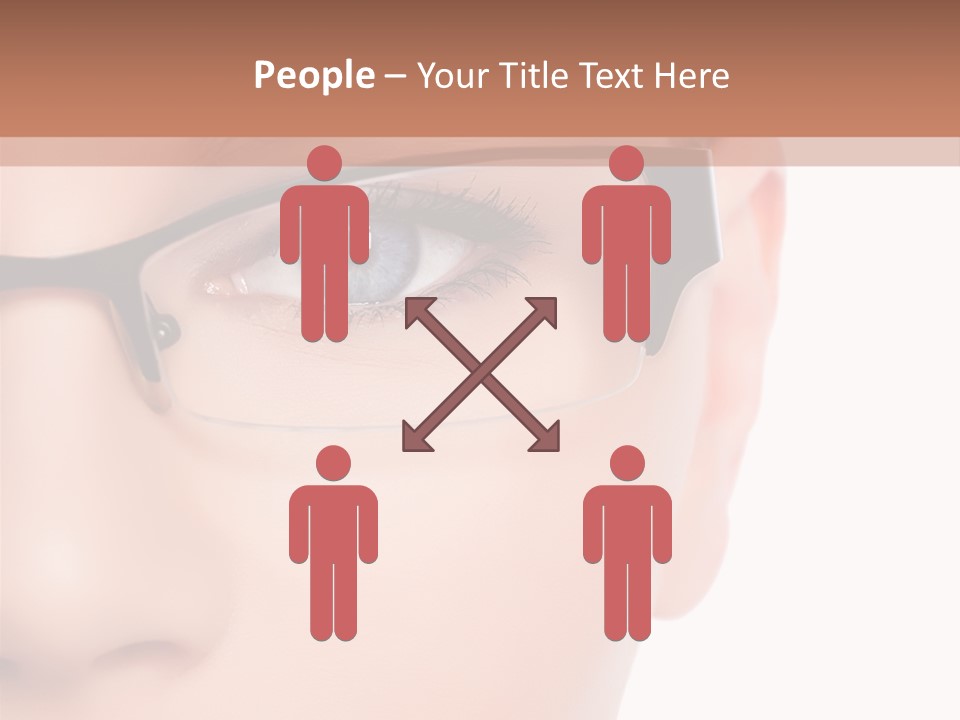 See Female Business PowerPoint Template