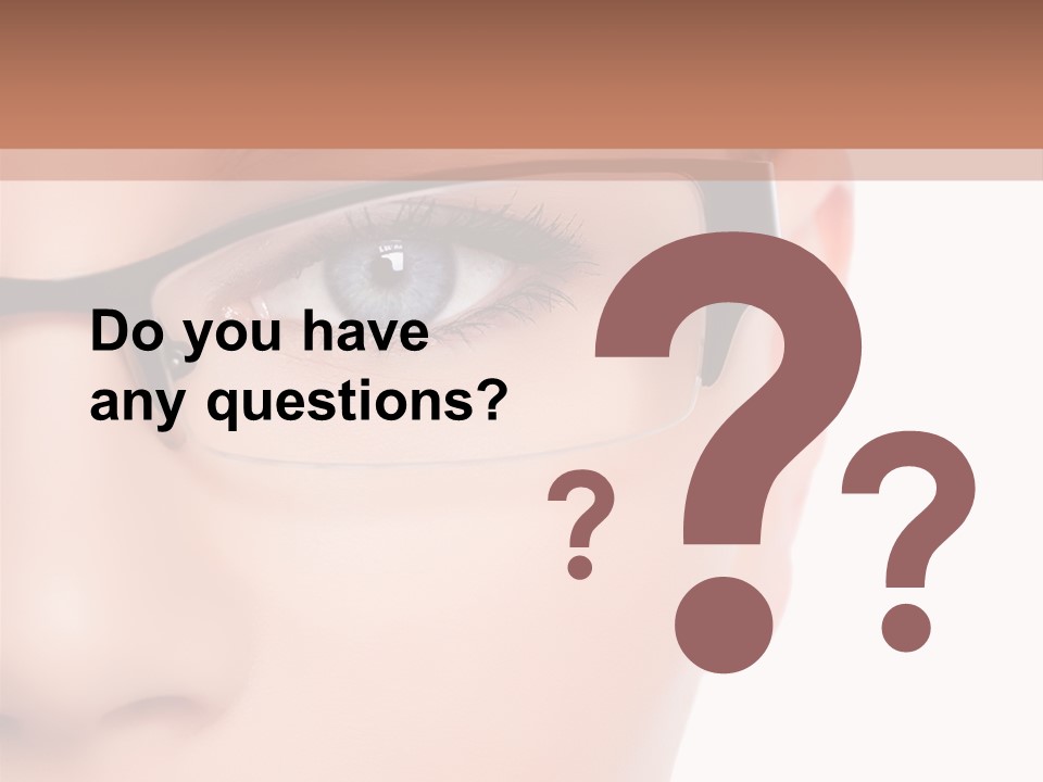 See Female Business PowerPoint Template