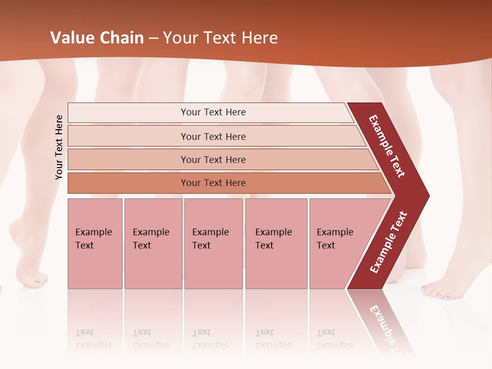 Tanned Girl Pretty PowerPoint Template