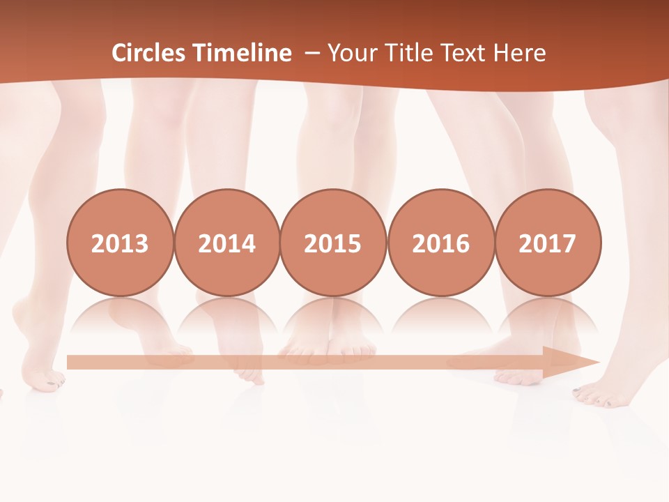 Tanned Girl Pretty PowerPoint Template