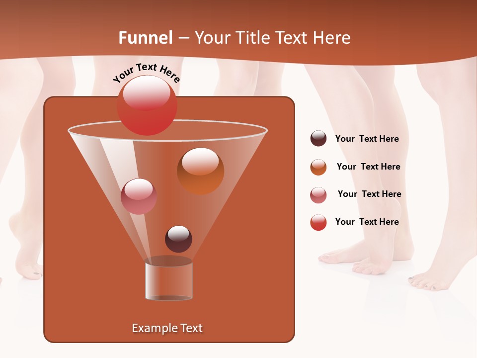 Tanned Girl Pretty PowerPoint Template