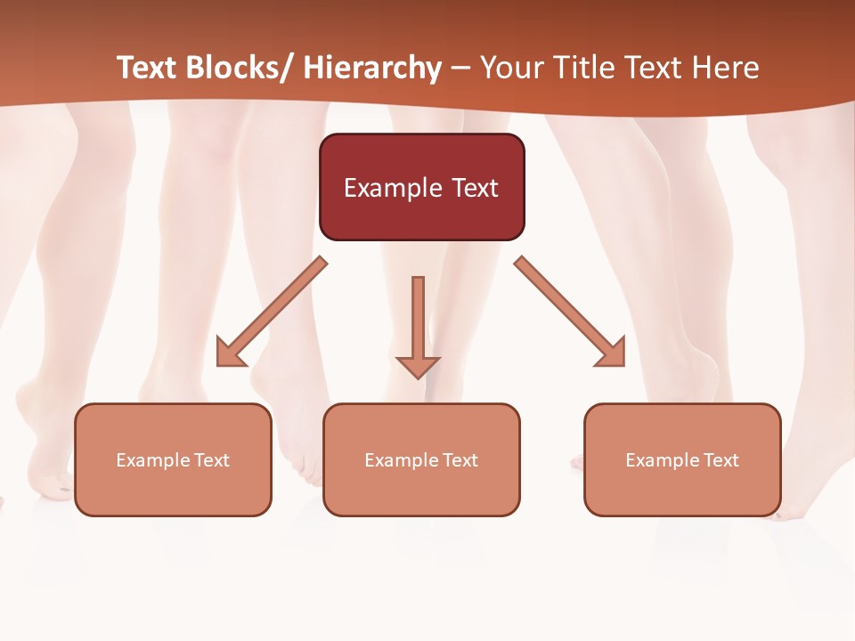 Tanned Girl Pretty PowerPoint Template