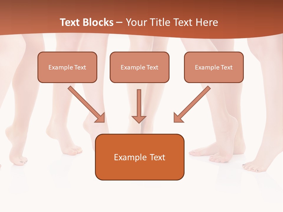 Tanned Girl Pretty PowerPoint Template