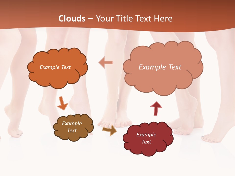 Tanned Girl Pretty PowerPoint Template