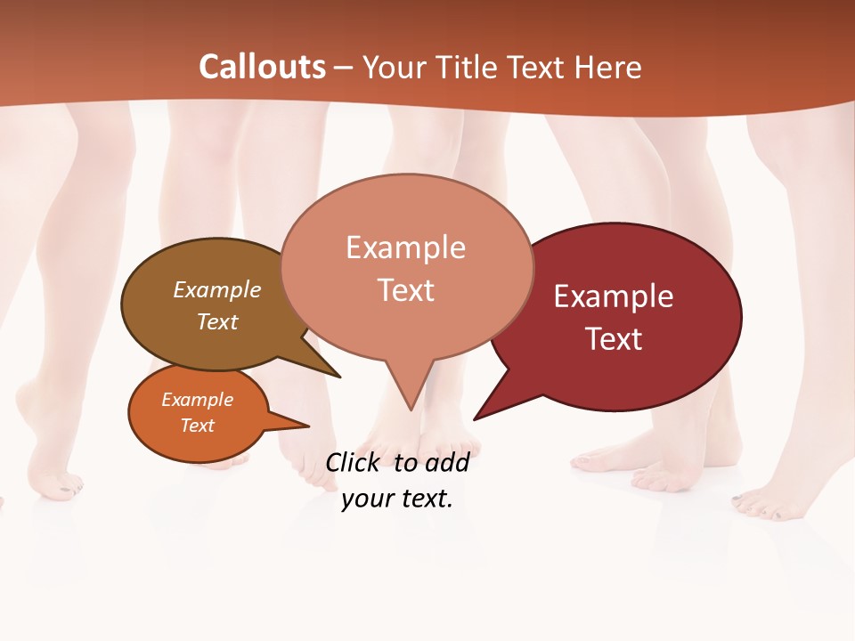 Tanned Girl Pretty PowerPoint Template